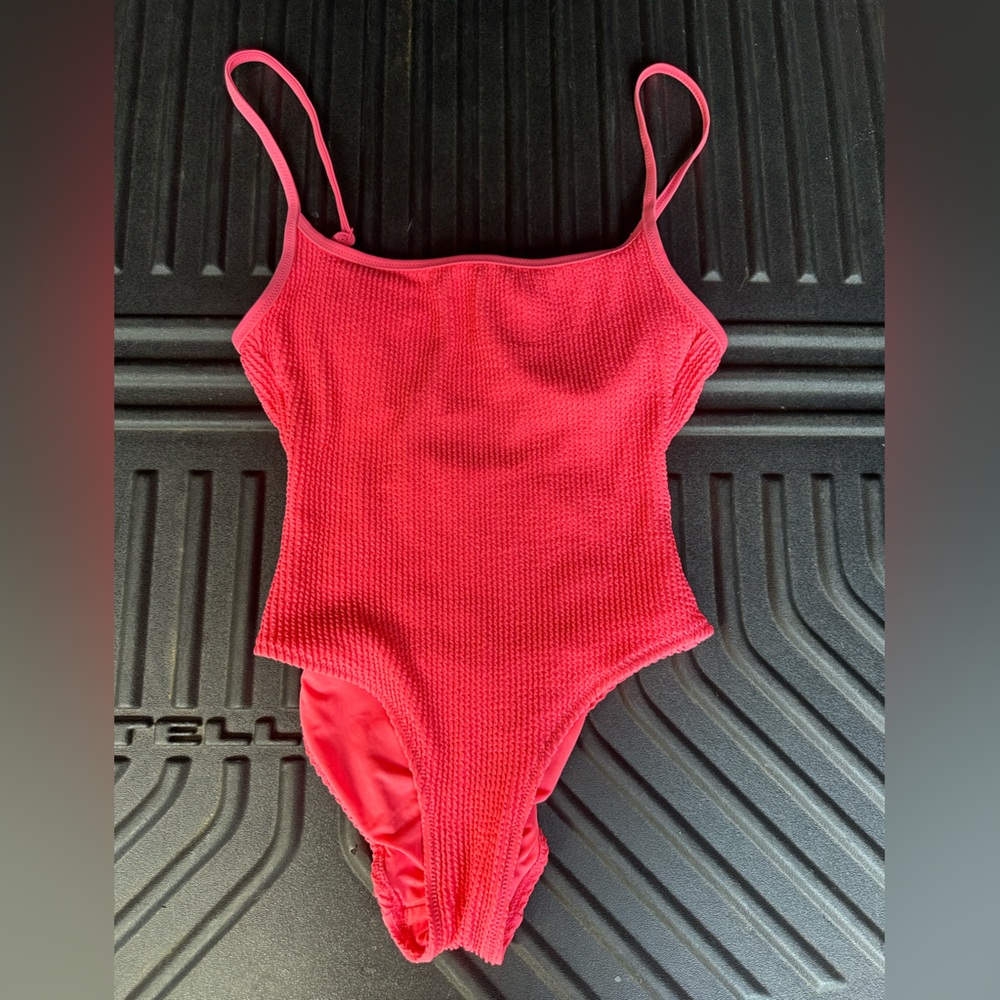 Aerie Bright Pink Swimsuit